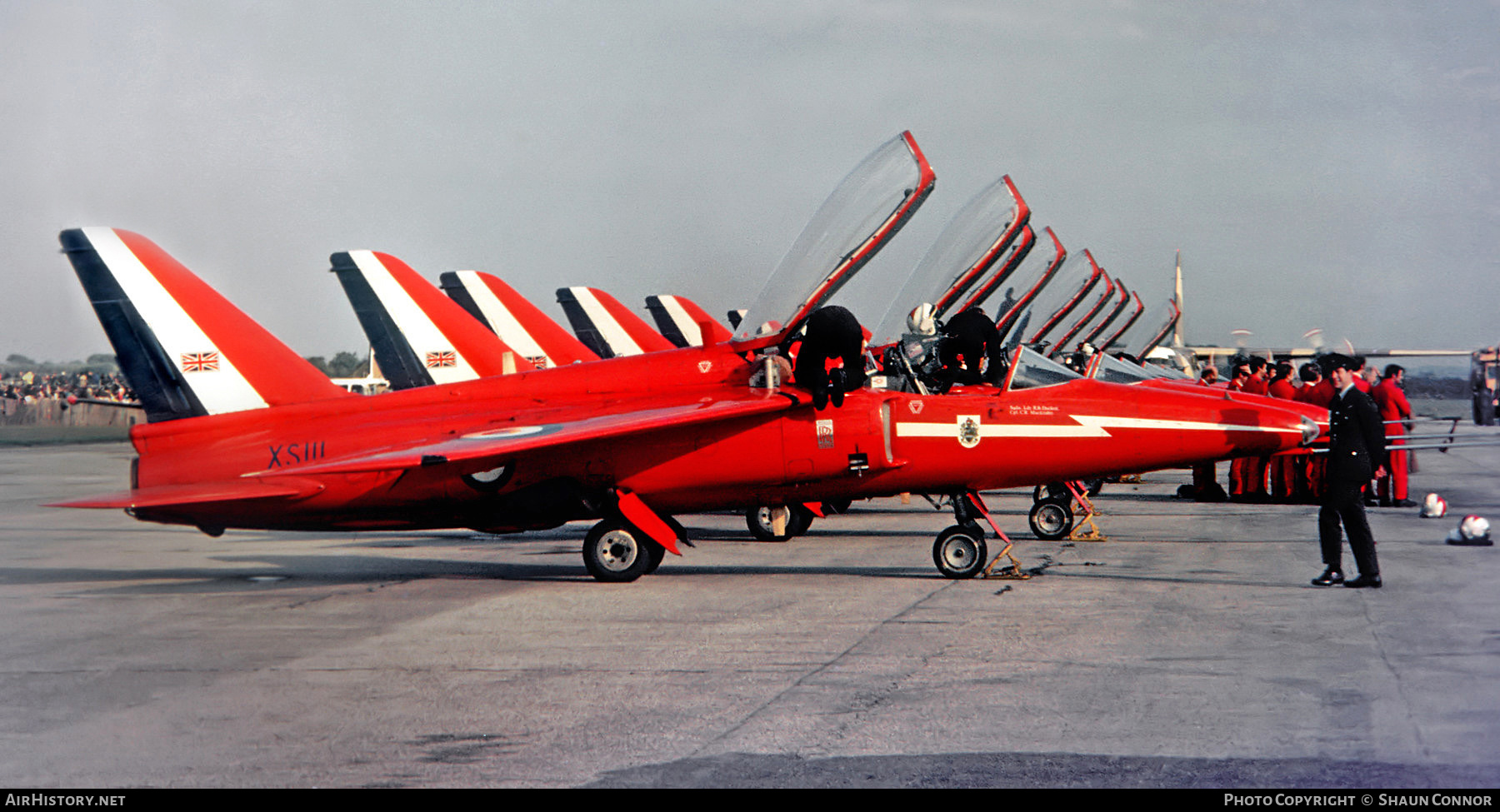 Aircraft Photo of XS111 | Hawker Siddeley Gnat T.1 | UK - Air Force | AirHistory.net #318544
