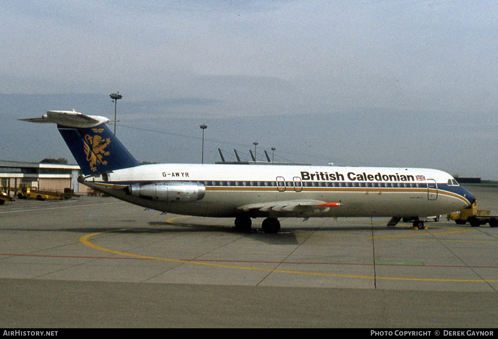 Aircraft Photo of G-AWYR | BAC 111-501EX One-Eleven | British Caledonian Airways | AirHistory.net #318557