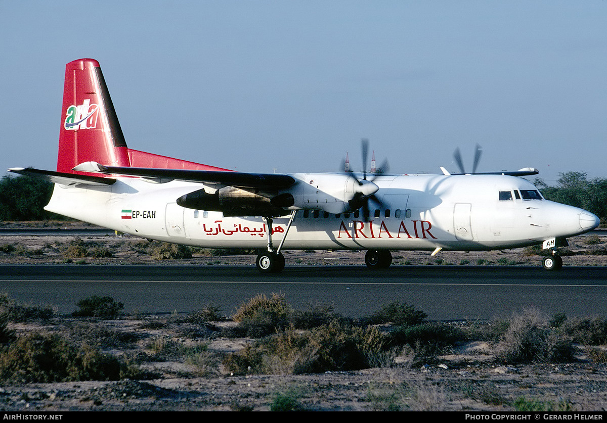 Aircraft Photo of EP-EAH | Fokker 50 | Aria Air Tour | AirHistory.net #318561