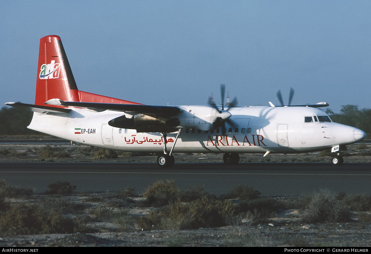 Aircraft Photo of EP-EAH | Fokker 50 | Aria Air Tour | AirHistory.net #318561