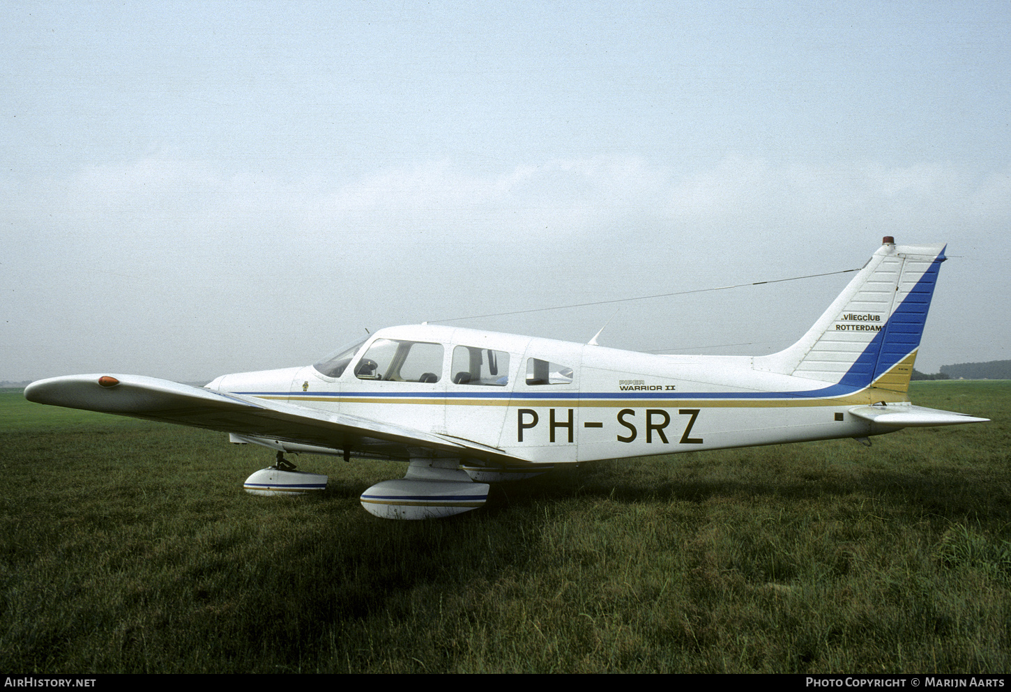 Aircraft Photo of PH-SRZ | Piper PA-28-161 Warrior II | Vliegclub Rotterdam | AirHistory.net #318562
