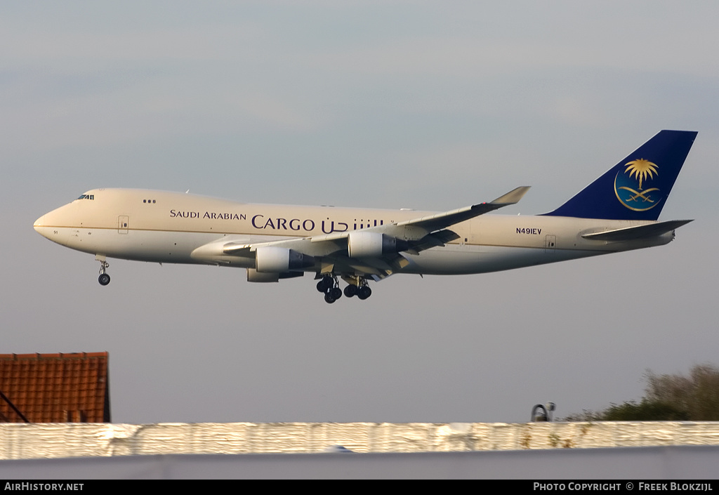 Aircraft Photo of N491EV | Boeing 747-412F/SCD | Saudi Arabian Airlines Cargo | AirHistory.net #318565