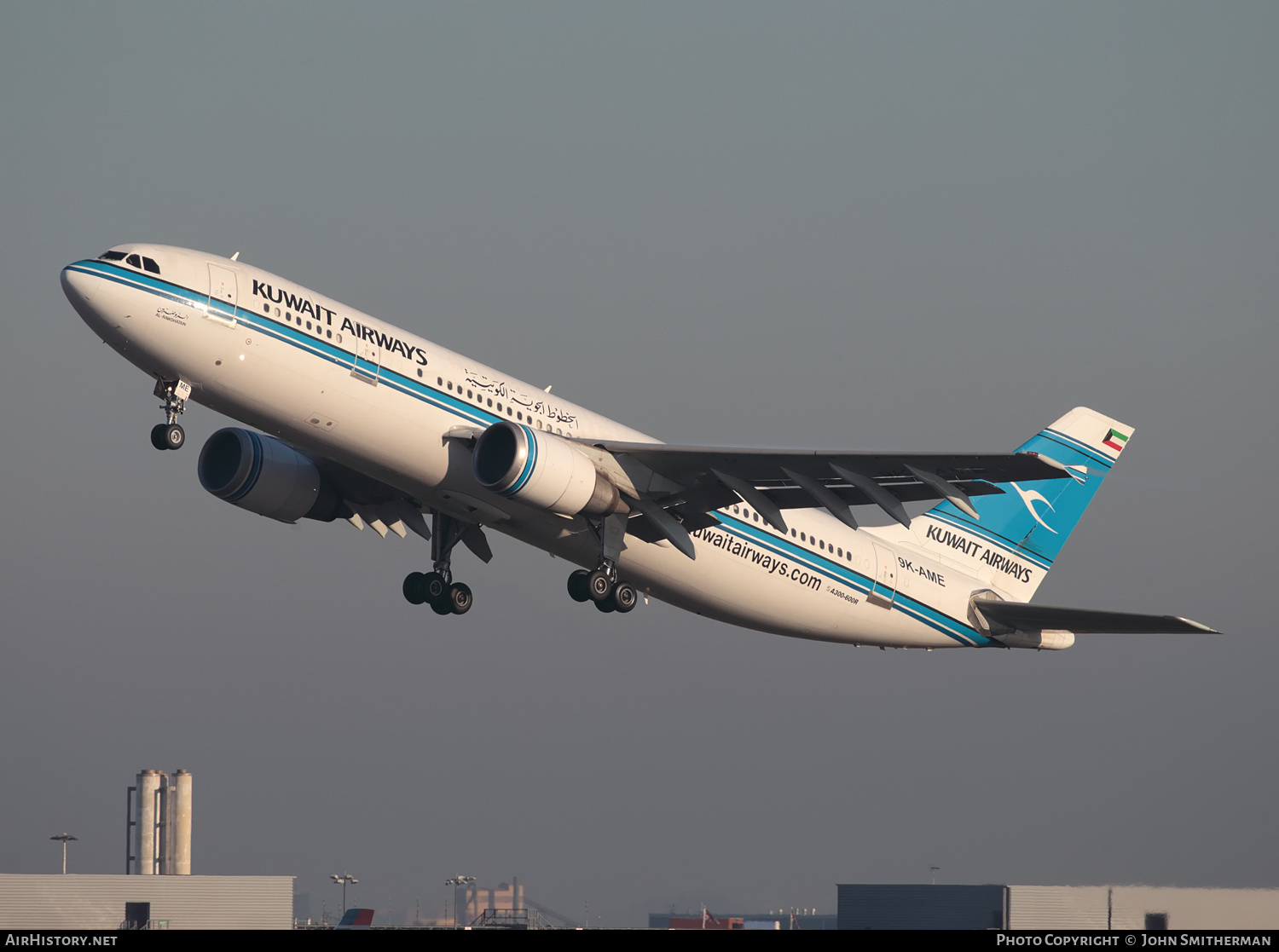 Aircraft Photo of 9K-AME | Airbus A300B4-605R | Kuwait Airways | AirHistory.net #318585