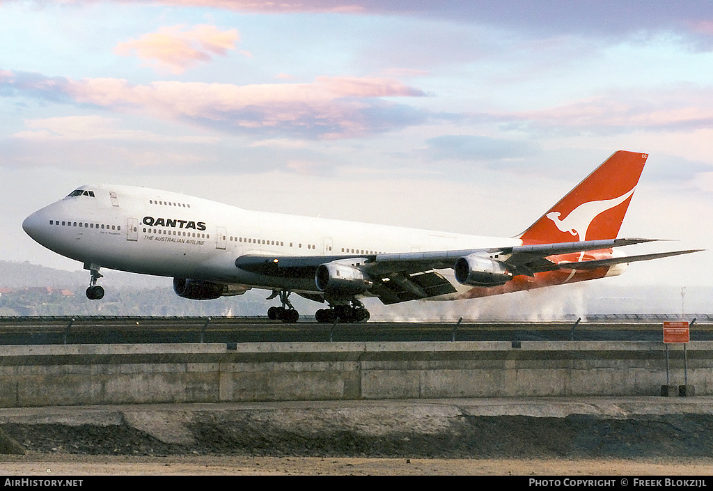 Aircraft Photo of VH-ECC | Boeing 747-238BM | Qantas | AirHistory.net #318593