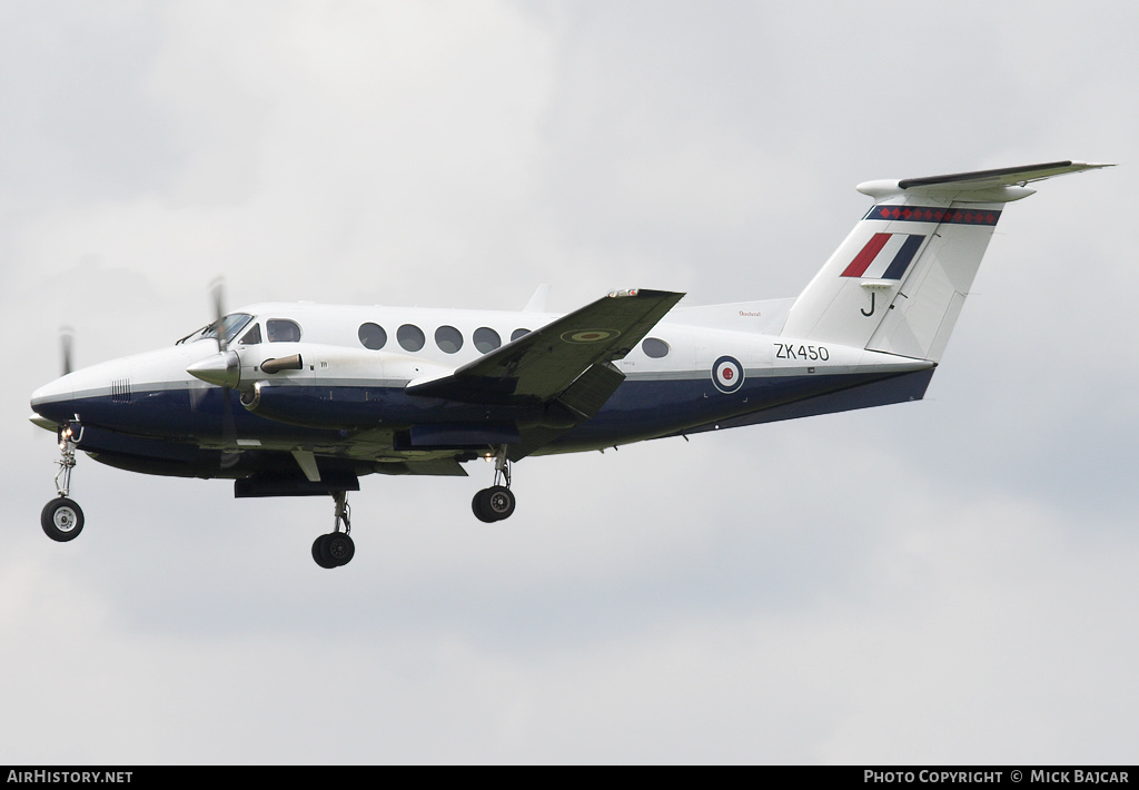 Aircraft Photo of ZK450 | Raytheon B200 King Air | UK - Air Force | AirHistory.net #318595