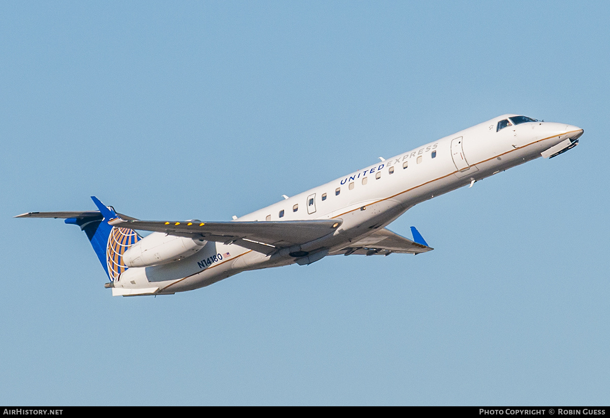 Aircraft Photo of N14180 | Embraer ERJ-145XR (EMB-145XR) | United Express | AirHistory.net #318600