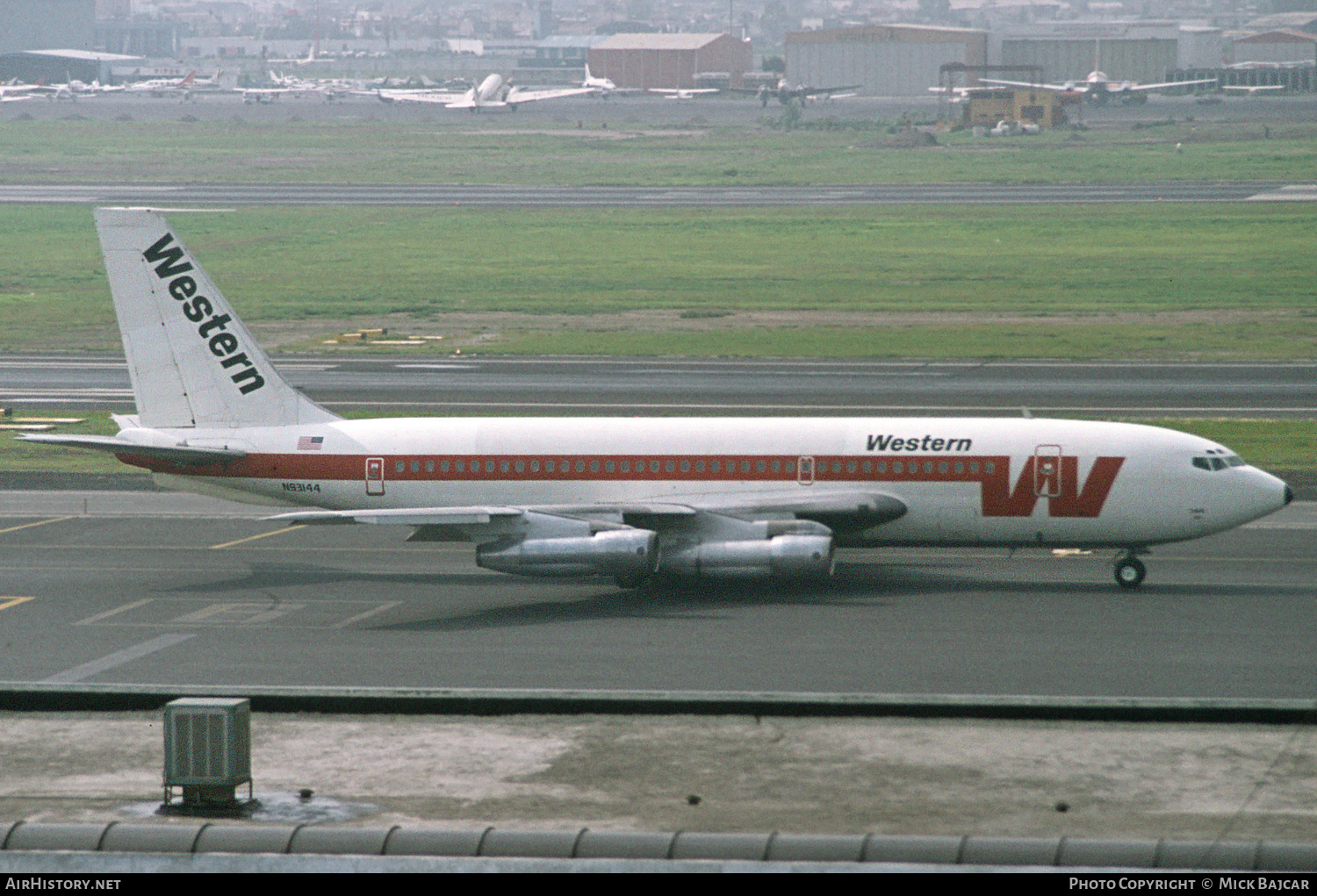 Aircraft Photo of N93144 | Boeing 720-047B | Western Airlines | AirHistory.net #318616