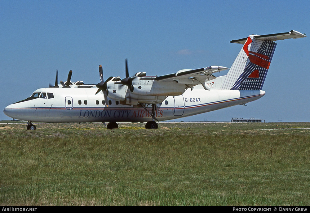Aircraft Photo of G-BOAX | De Havilland Canada DHC-7-110 Dash 7 | London City Airways | AirHistory.net #318619