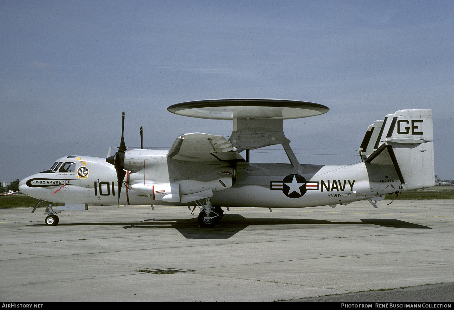 Aircraft Photo of 160415 | Grumman E-2C Hawkeye | USA - Navy | AirHistory.net #318632