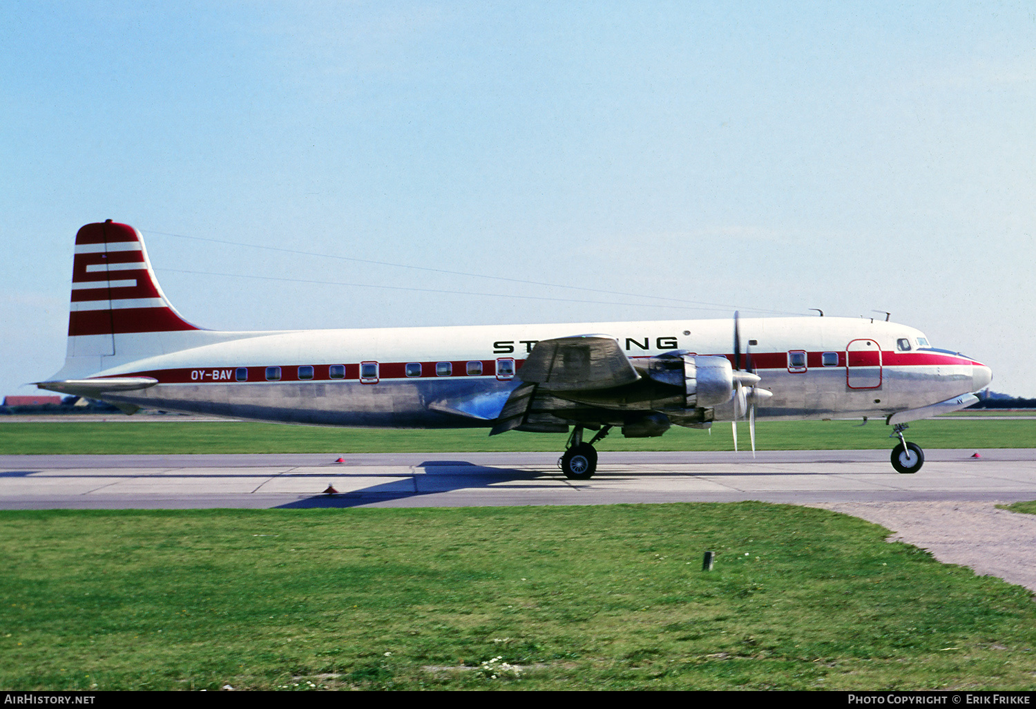 Aircraft Photo of OY-BAV | Douglas DC-6B | Sterling Airways | AirHistory.net #318650