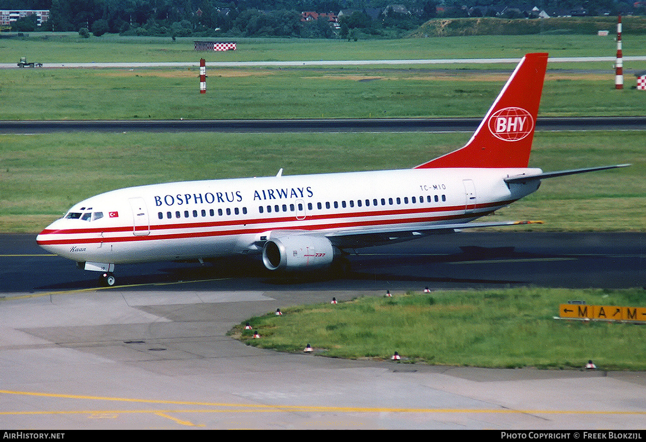 Aircraft Photo of TC-MIO | Boeing 737-3H9 | Bosphorus Airways - BHY | AirHistory.net #318653