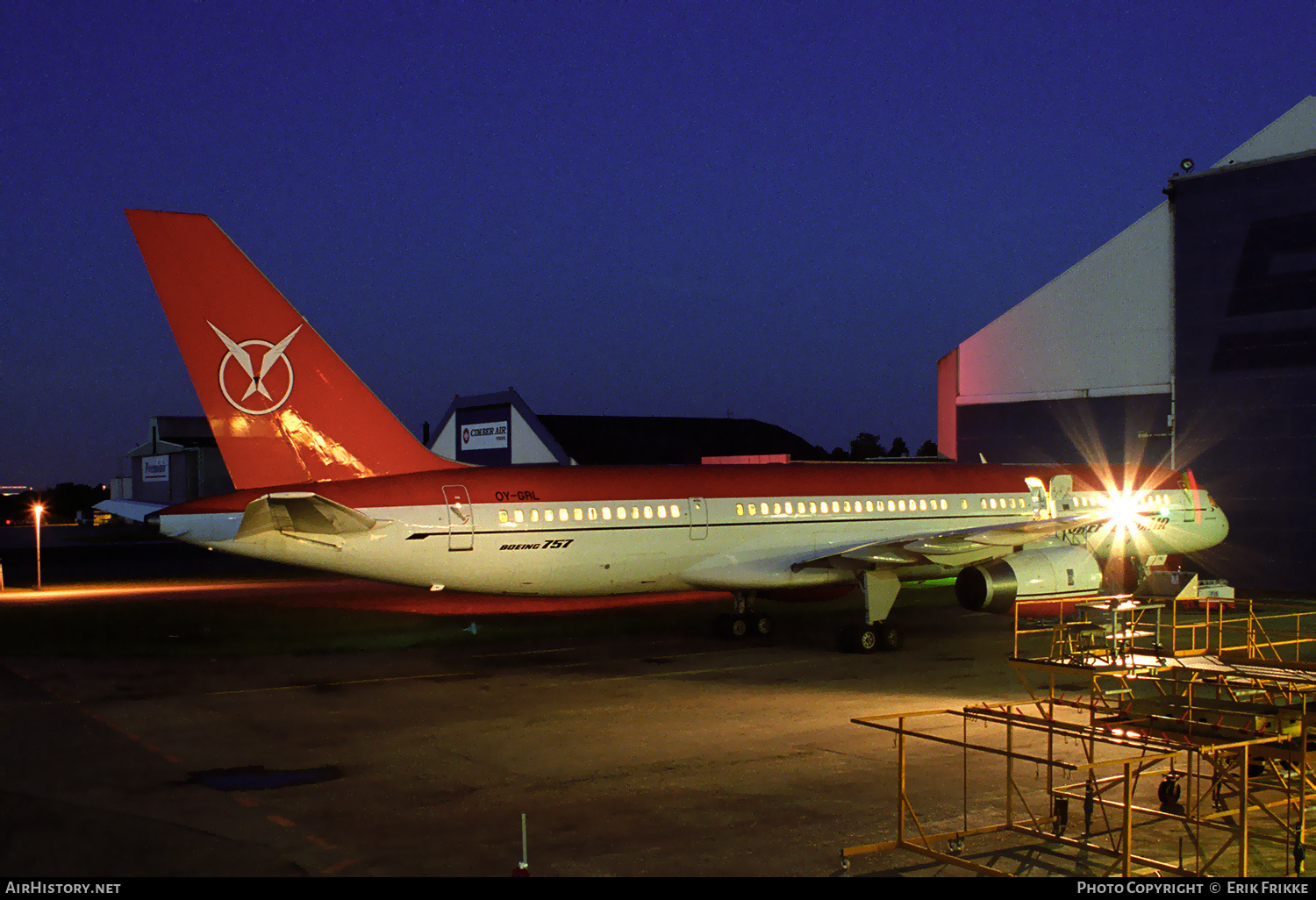 Aircraft Photo of OY-GRL | Boeing 757-236 | Greenlandair - Grønlandsfly | AirHistory.net #318659