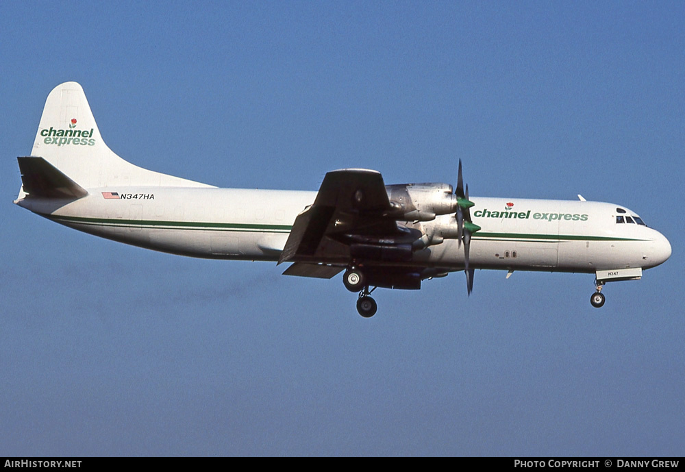 Aircraft Photo of N347HA | Lockheed L-188C(F) Electra | Channel Express | AirHistory.net #318668