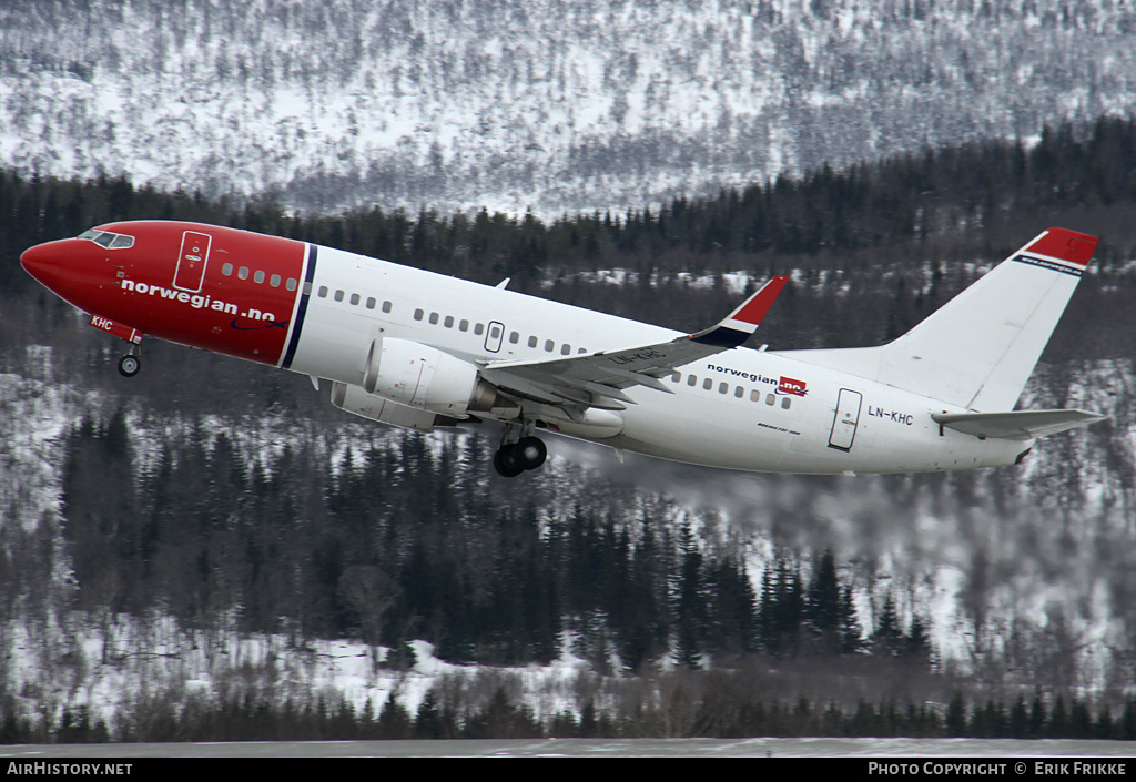 Aircraft Photo of LN-KHC | Boeing 737-31S | Norwegian | AirHistory.net #318694
