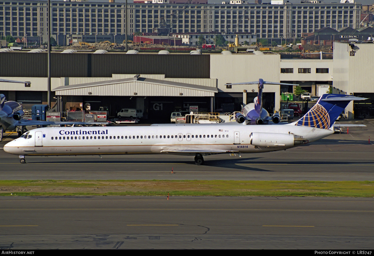 Aircraft Photo of N14814 | McDonnell Douglas MD-82 (DC-9-82) | Continental Airlines | AirHistory.net #318717