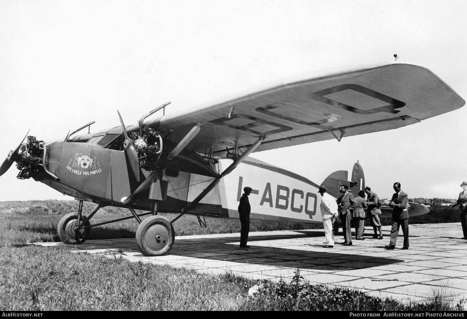 Aircraft Photo of I-ABCQ | Caproni Ca.101 | La Voce del Cielo | AirHistory.net #318724