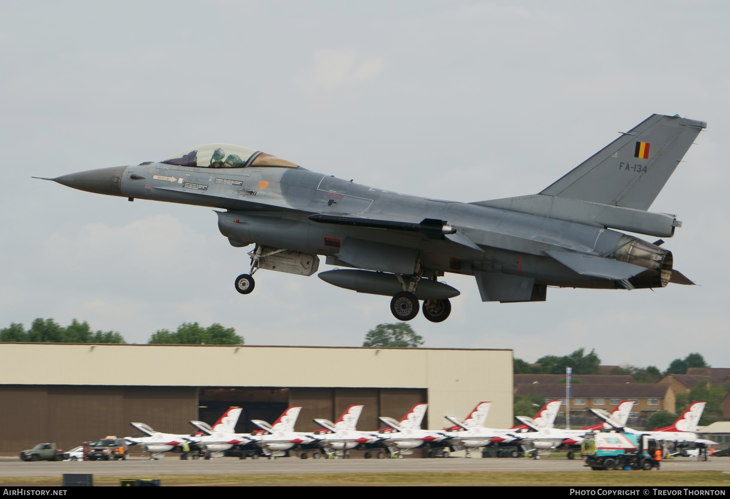 Aircraft Photo of FA-134 | General Dynamics F-16AM Fighting Falcon | Belgium - Air Force | AirHistory.net #318733