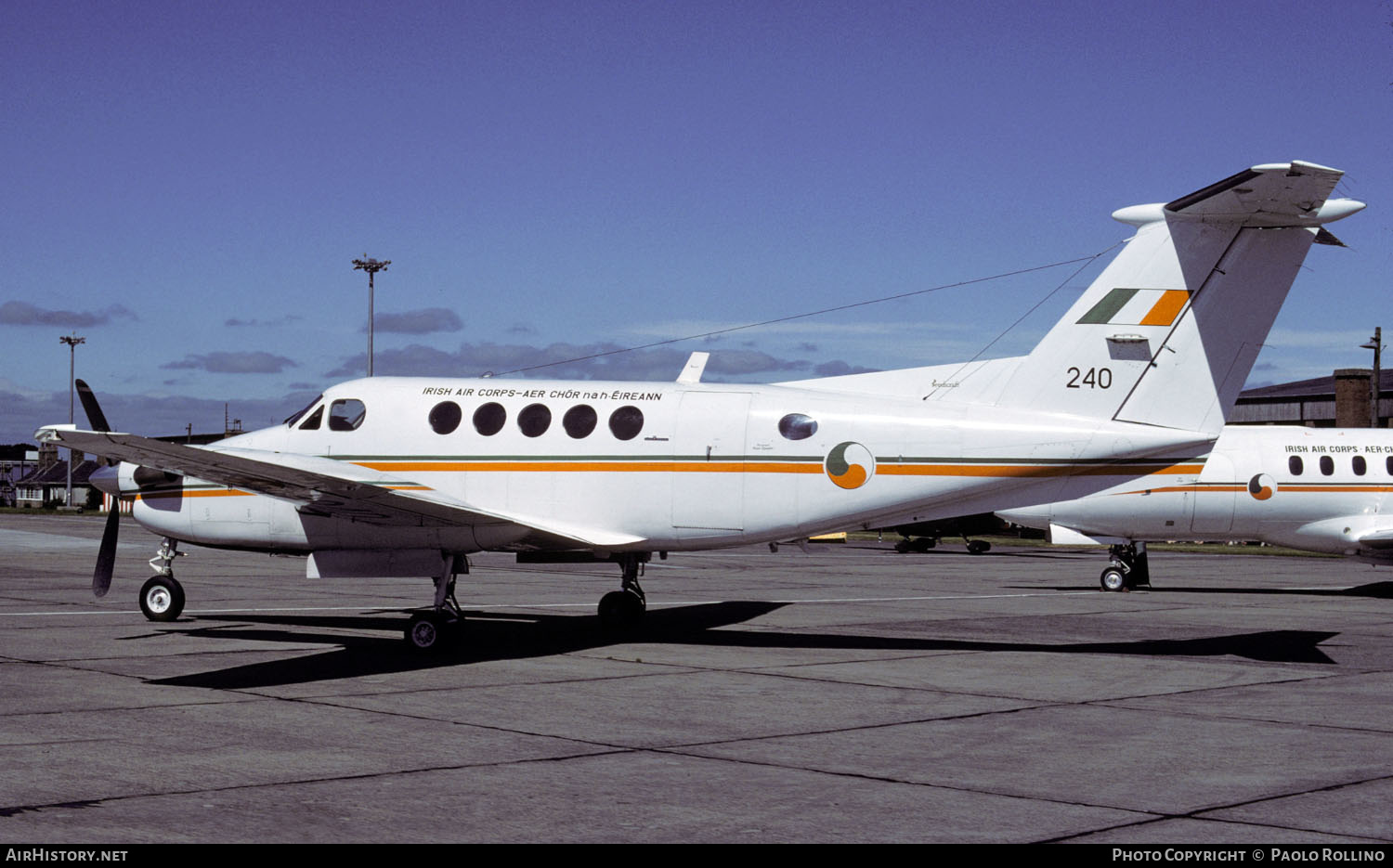 Aircraft Photo of 240 | Beech 200 Super King Air | Ireland - Air Force | AirHistory.net #318748