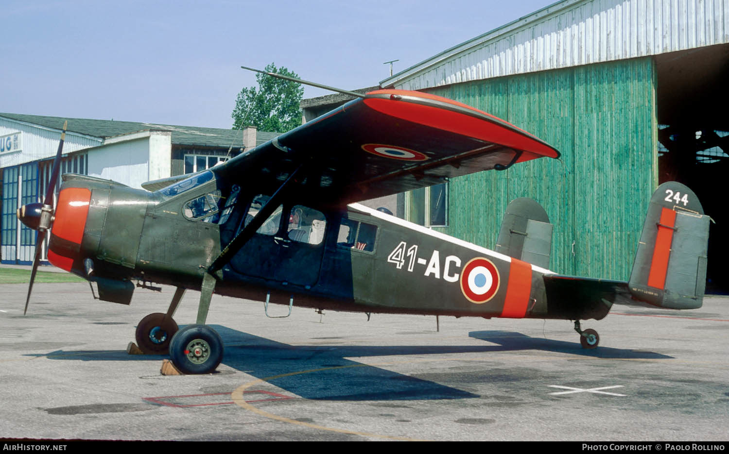 Aircraft Photo of 244 | Max Holste MH.1521M Broussard | France - Air Force | AirHistory.net #318751