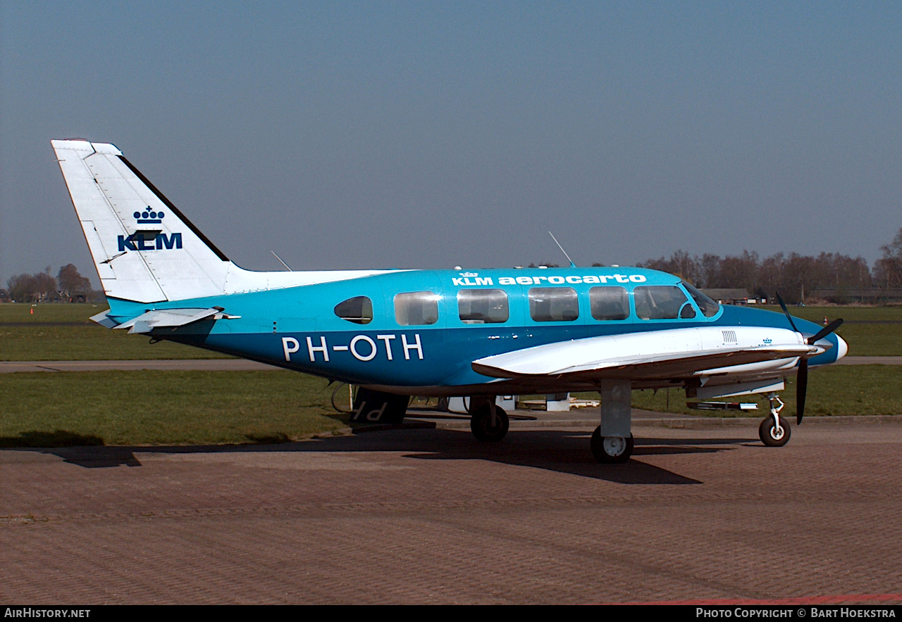 Aircraft Photo of PH-OTH | Piper PA-31-350 Navajo Chieftain | KLM Aerocarto | AirHistory.net #318756
