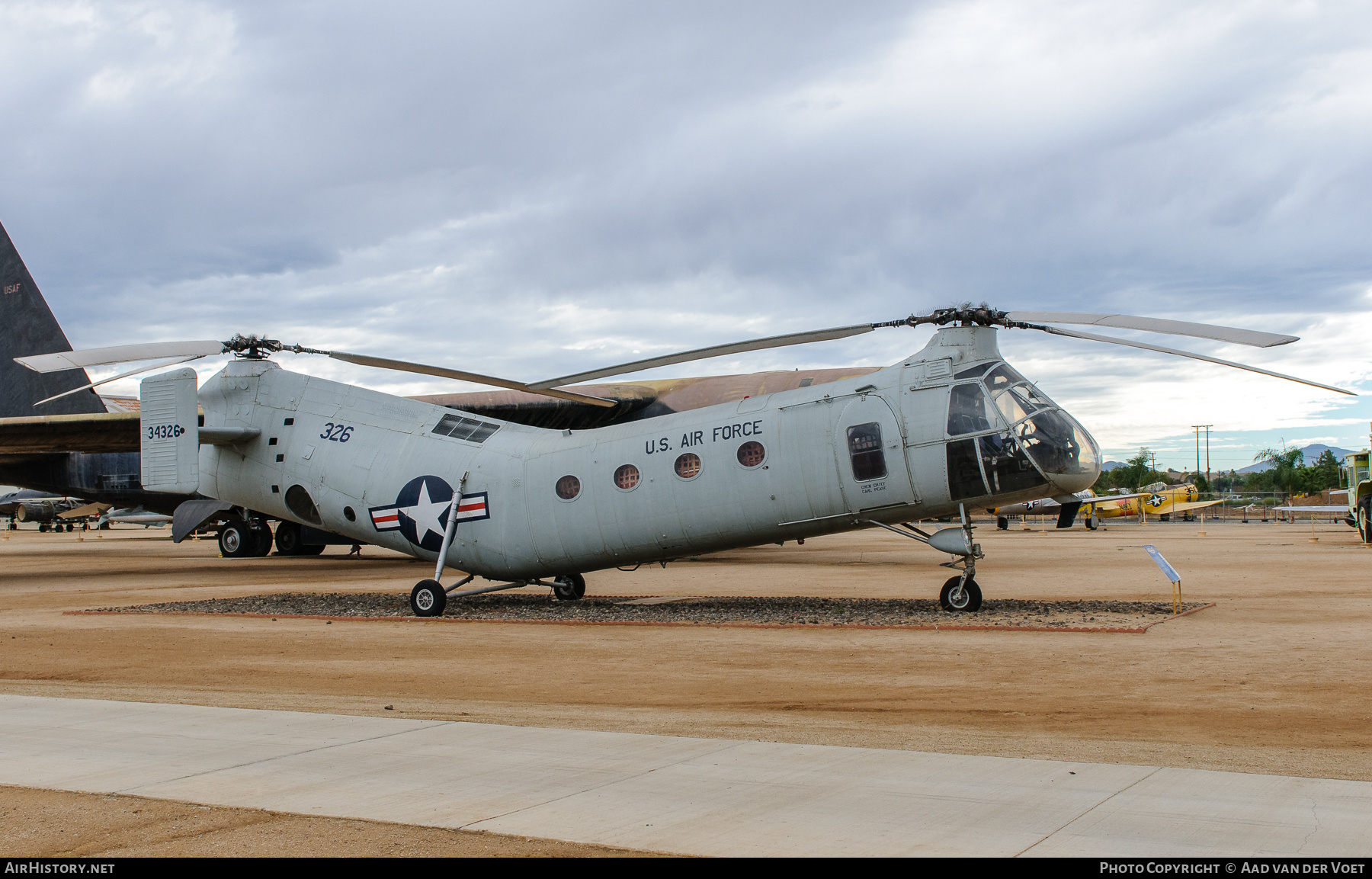 Aircraft Photo of 53-4326 / 34326 | Piasecki CH-21B Workhorse | USA - Air Force | AirHistory.net #318768