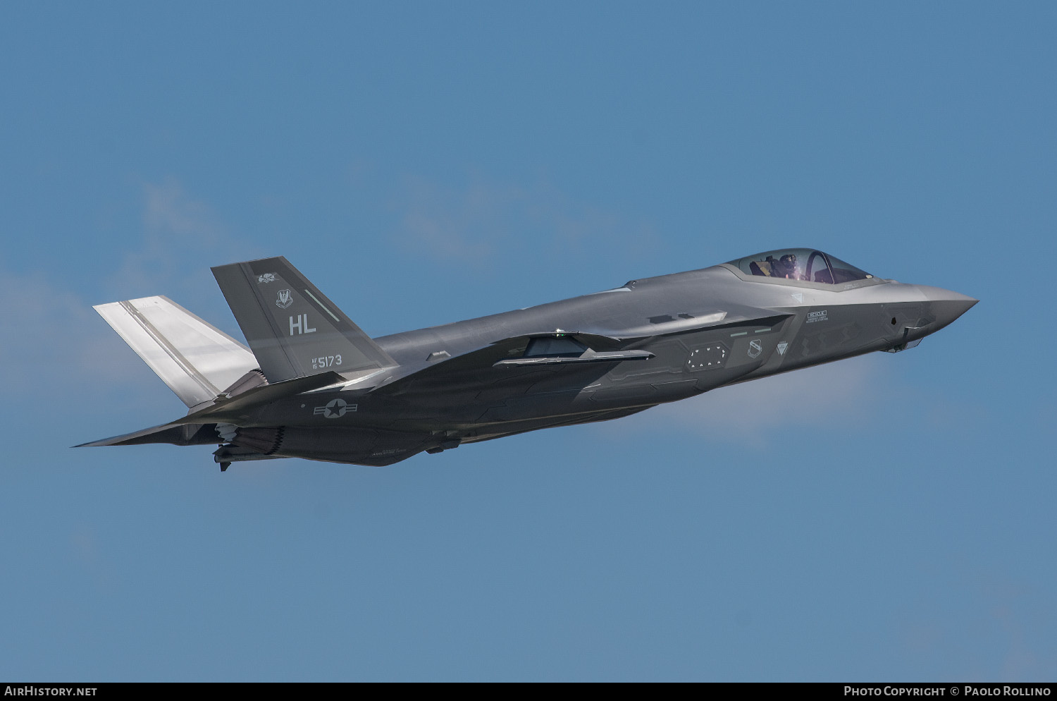 Aircraft Photo of 15-5173 | Lockheed Martin F-35A Lightning II | USA - Air Force | AirHistory.net #318775