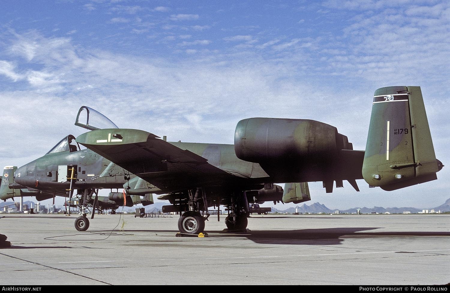 Aircraft Photo of 80-0179 | Fairchild A-10A Thunderbolt II | USA - Air Force | AirHistory.net #318776