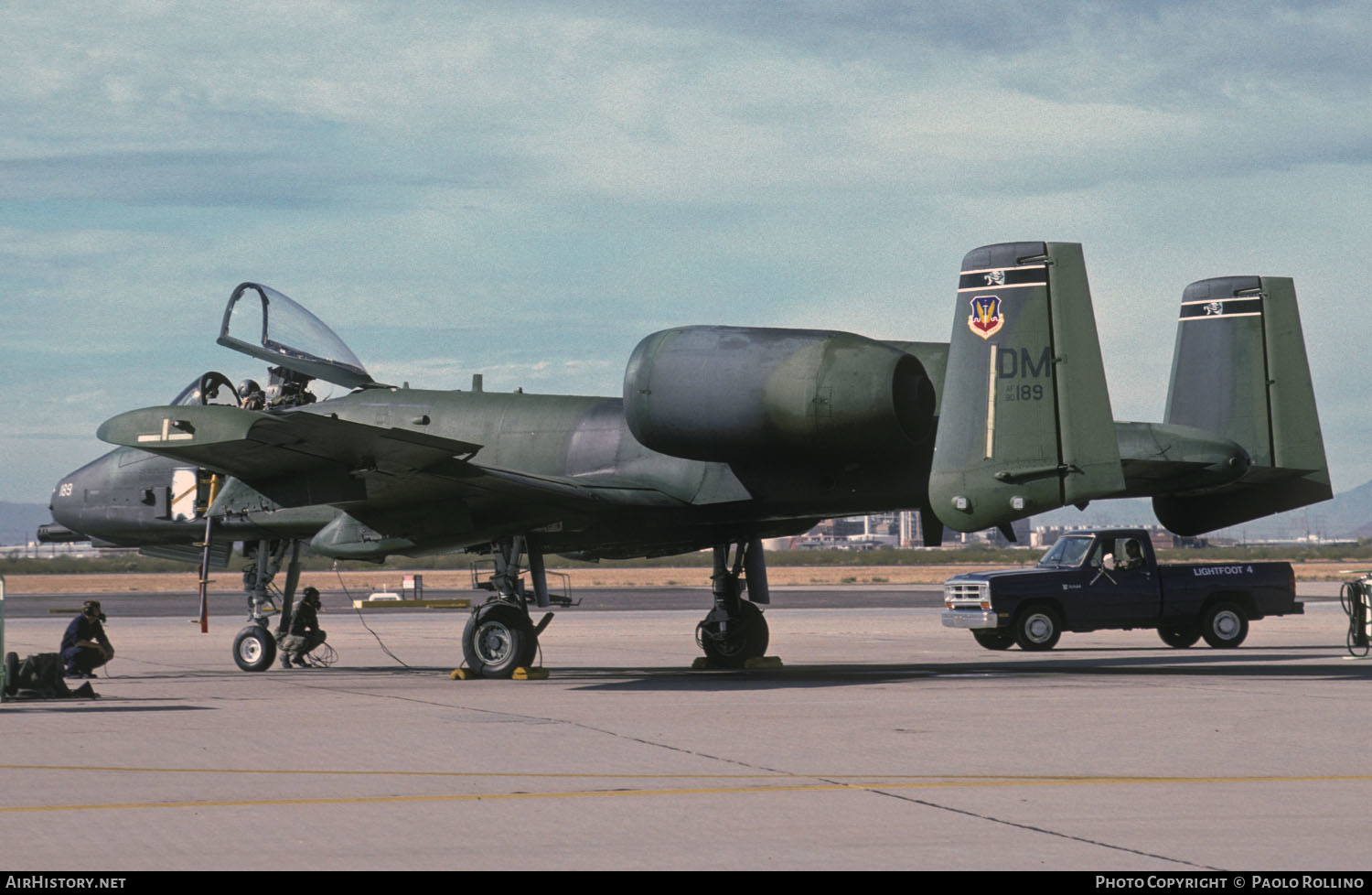 Aircraft Photo of 80-0189 | Fairchild A-10A Thunderbolt II | USA - Air Force | AirHistory.net #318780