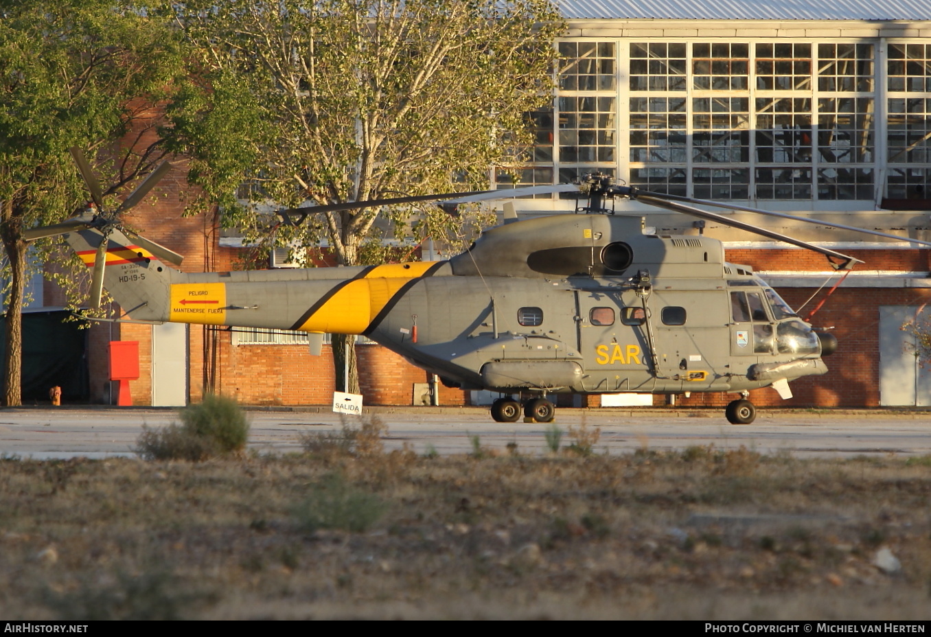 Aircraft Photo of HD.19-5 | Aerospatiale SA-330J Puma | Spain - Air Force | AirHistory.net #318824