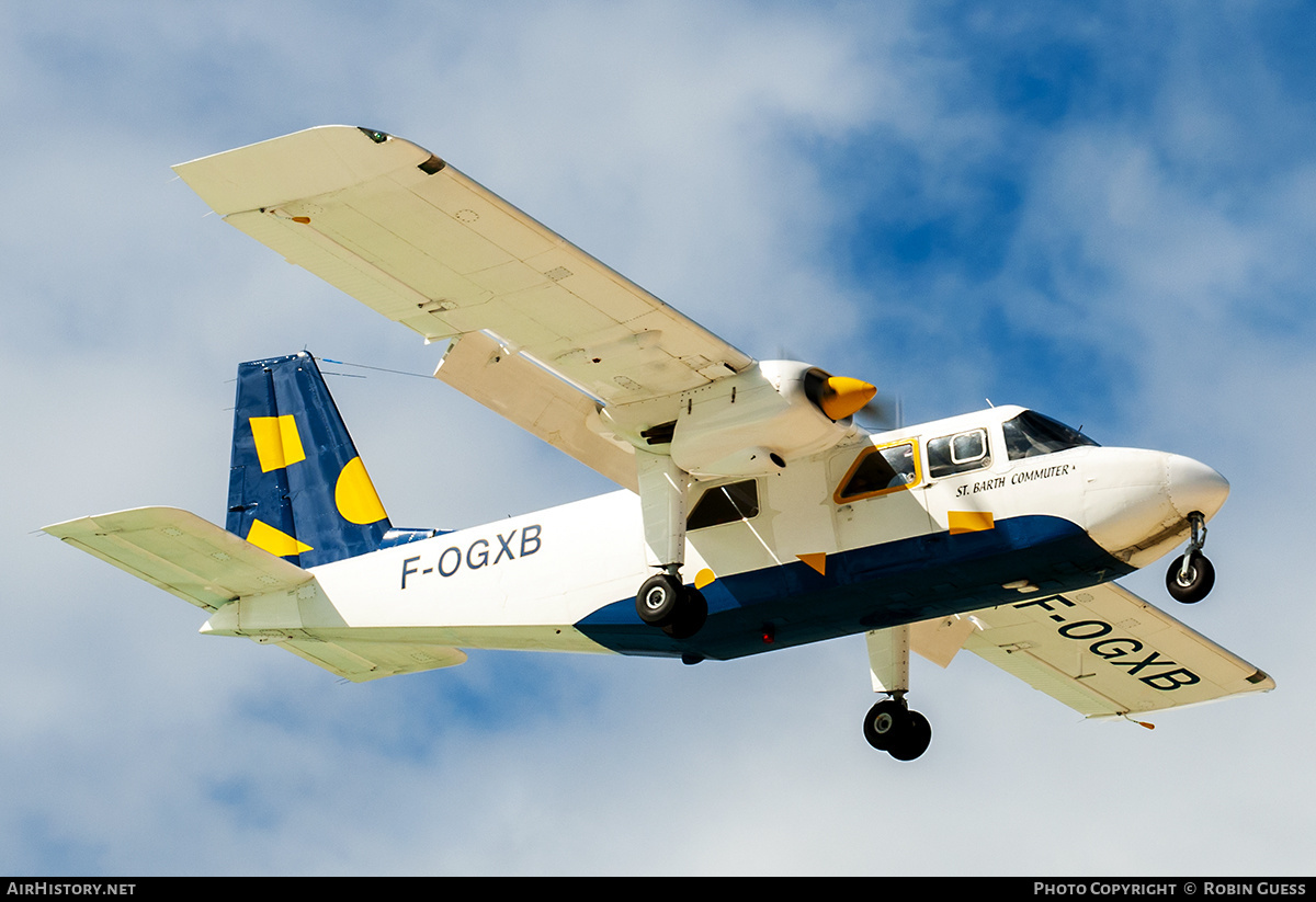 Aircraft Photo of F-OGXB | Britten-Norman BN-2A-20 Islander | St. Barth Commuter | AirHistory.net #318827