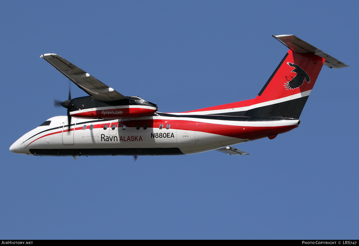Aircraft Photo of N880EA | De Havilland Canada DHC-8-106 Dash 8 | Ravn Alaska | AirHistory.net #318833