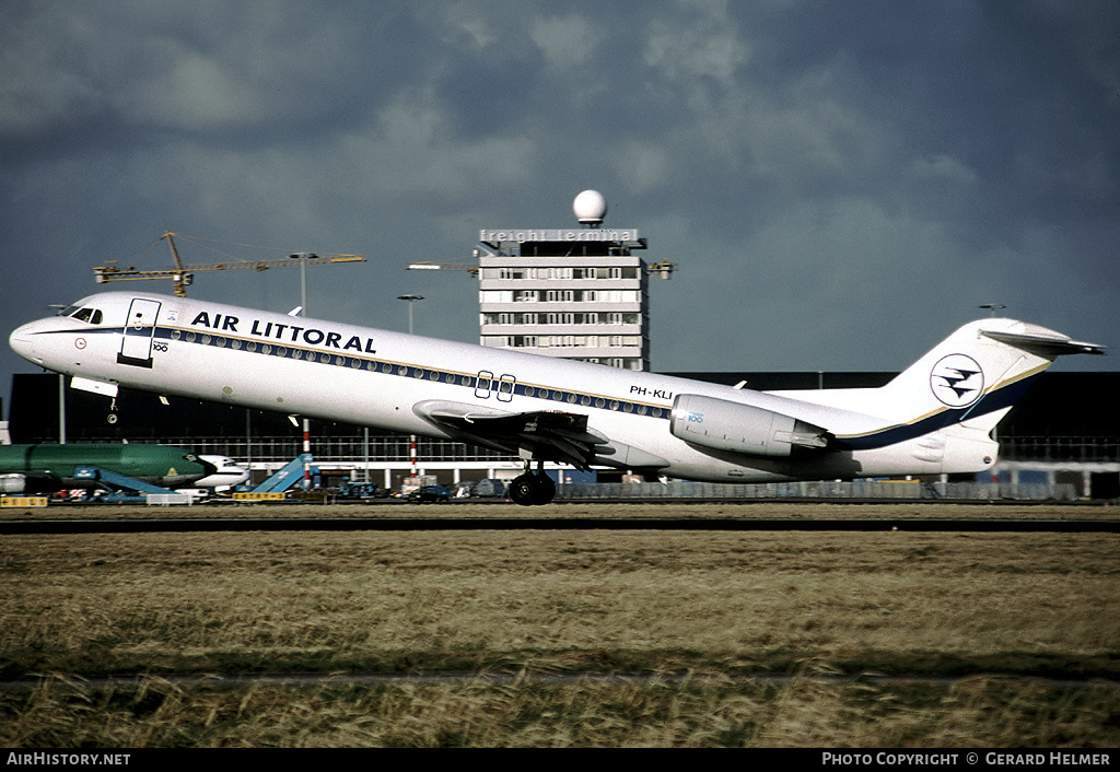 Aircraft Photo of PH-KLI | Fokker 100 (F28-0100) | Air Littoral | AirHistory.net #318845
