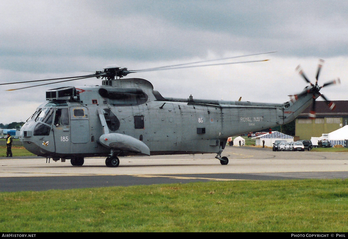 Aircraft Photo of XV656 | Westland WS-61 Sea King ASaC7 | UK - Navy | AirHistory.net #318849