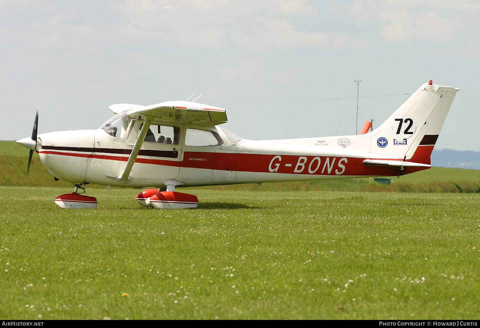 Aircraft Photo of G-BONS | Cessna 172N Skyhawk 100 II | AirHistory.net #318850