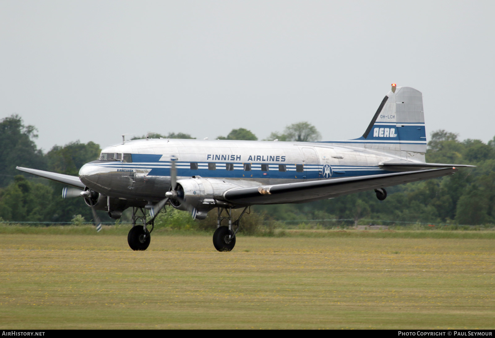 Aircraft Photo of OH-LCH | Douglas DC-3(CF) | Airveteran | Aero - Finnish Airlines | AirHistory.net #318852
