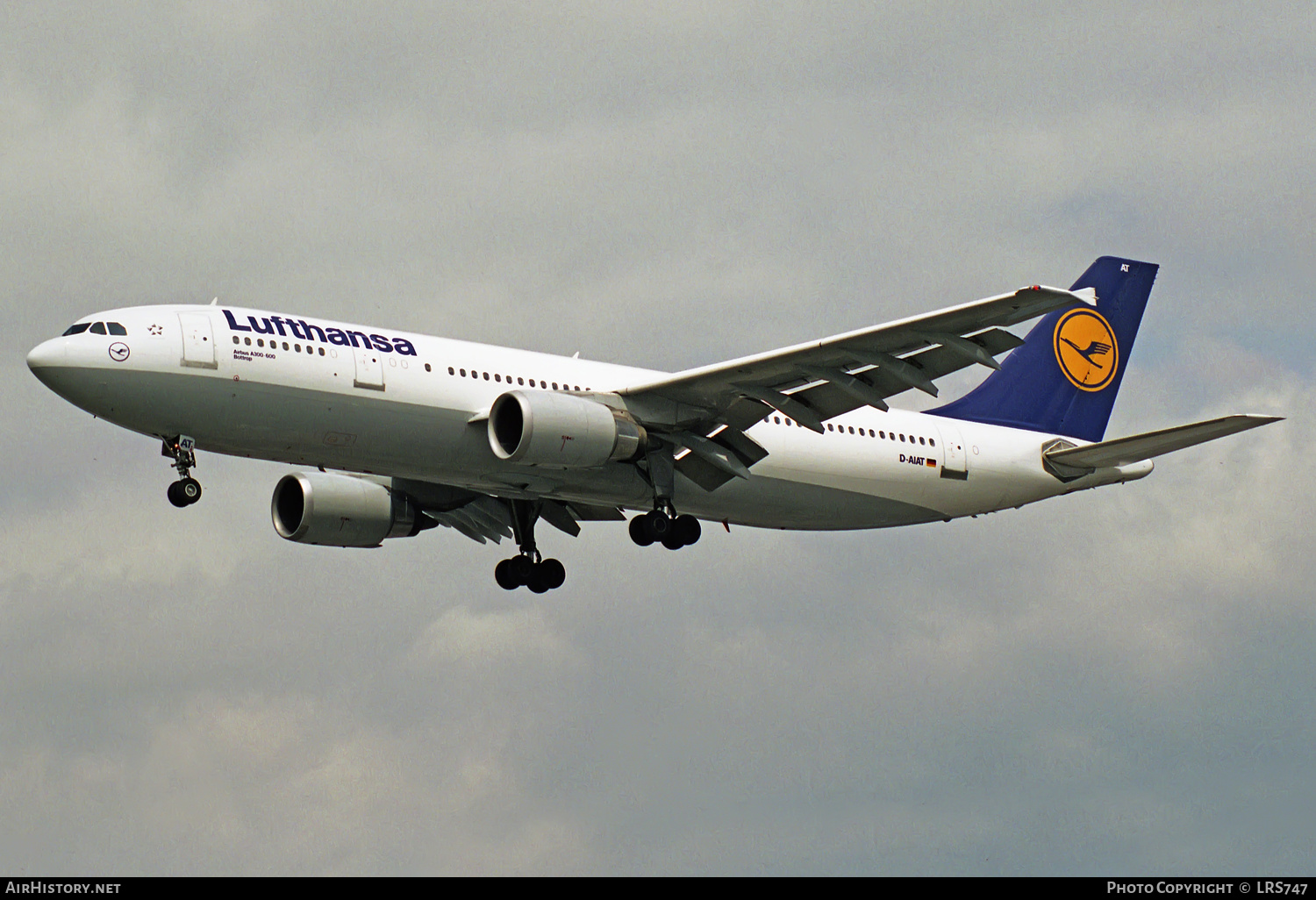 Aircraft Photo of D-AIAT | Airbus A300B4-603 | Lufthansa | AirHistory.net #318860