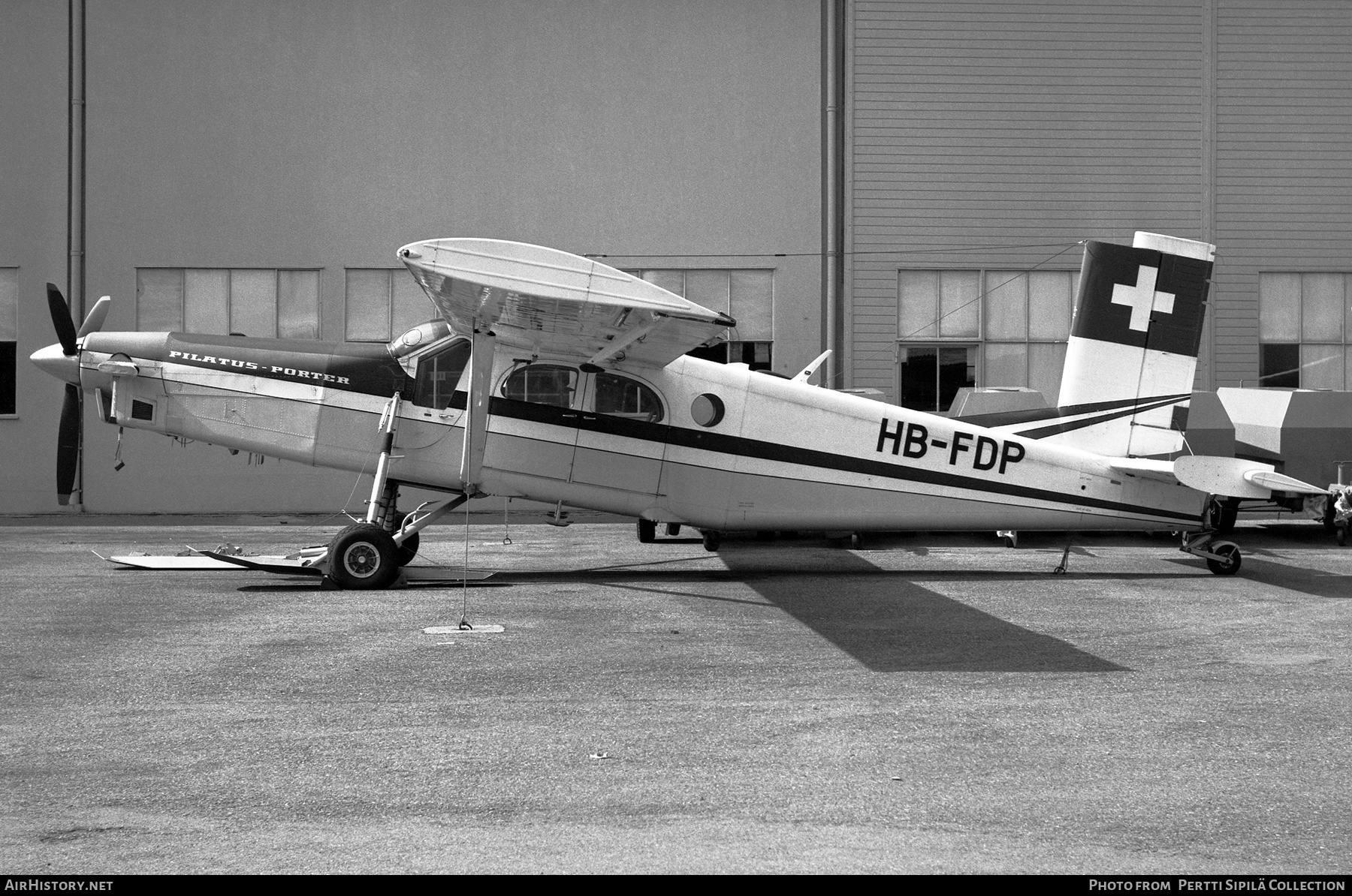 Aircraft Photo of HB-FDP | Pilatus PC-6/B1-H2 Turbo Porter | AirHistory.net #318862