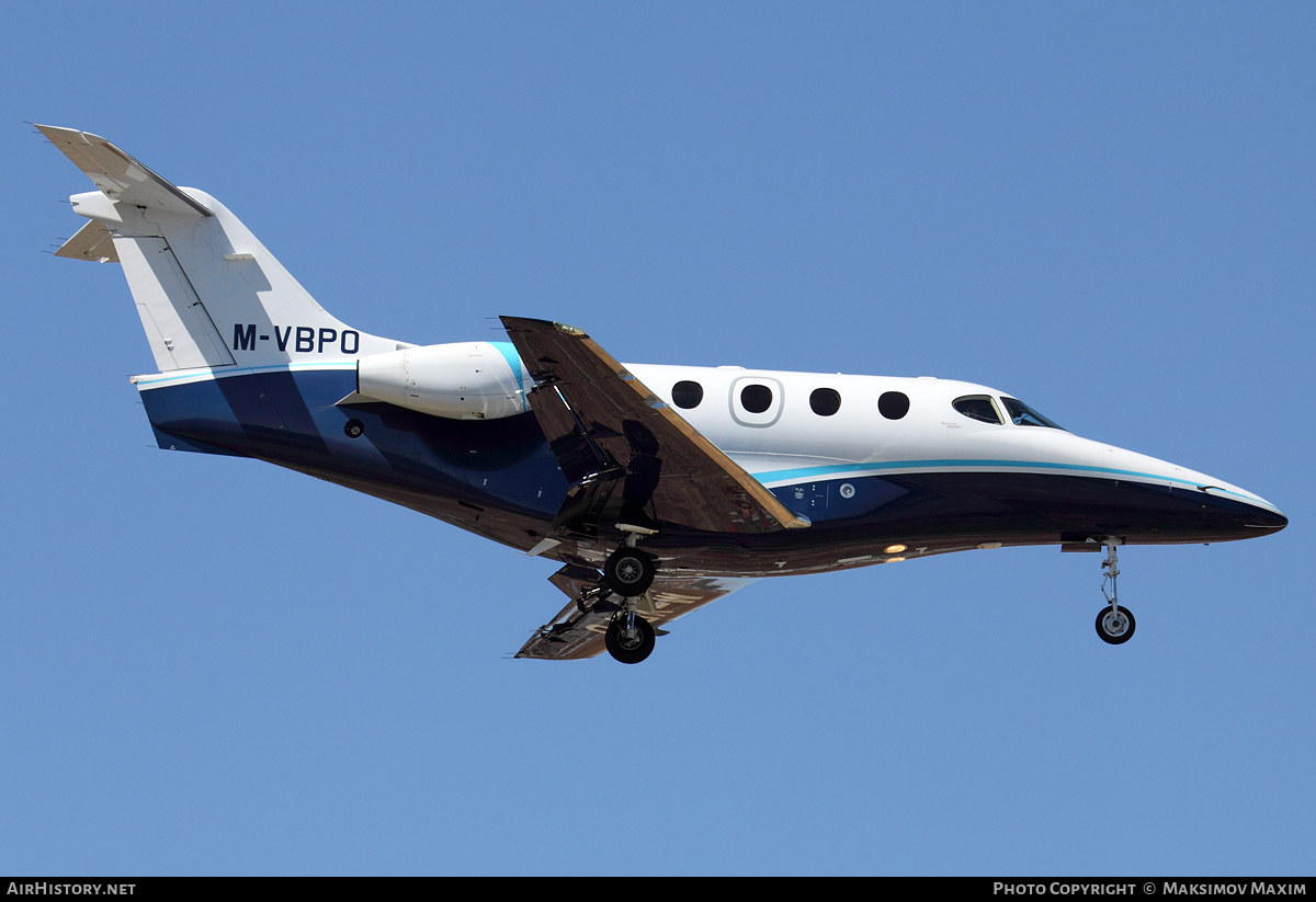 Aircraft Photo of M-VBPO | Hawker Beechcraft 390 Premier IA | AirHistory.net #318866