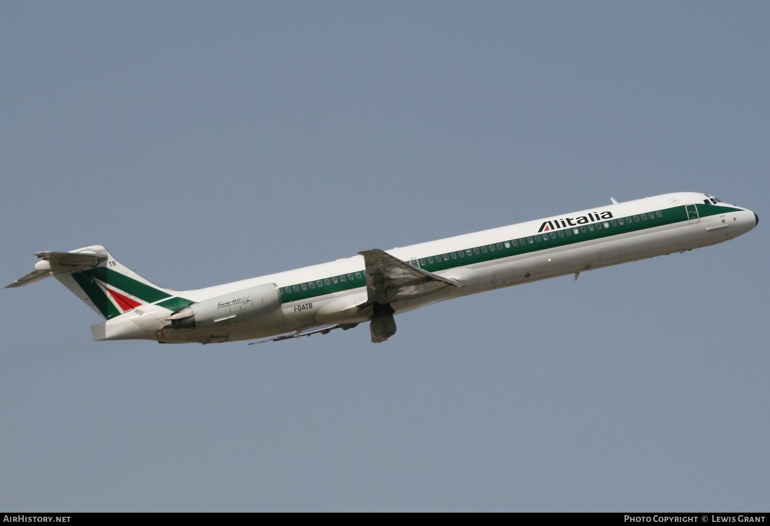 Aircraft Photo of I-DATB | McDonnell Douglas MD-82 (DC-9-82) | Alitalia | AirHistory.net #318878