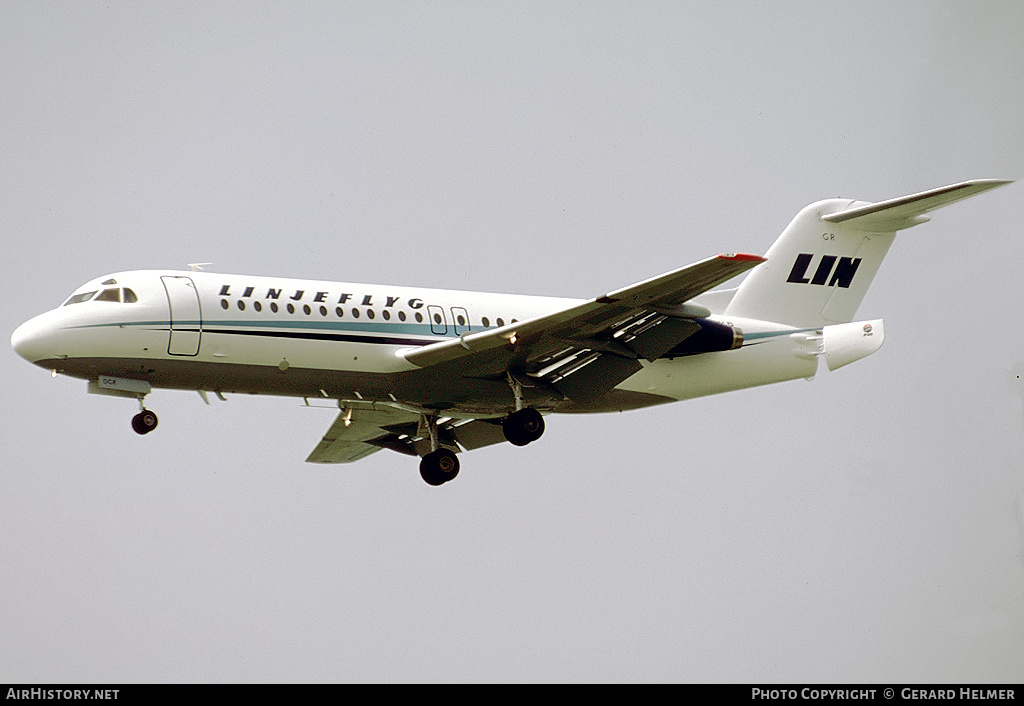 Aircraft Photo of PH-EXR | Fokker F28-4000 Fellowship | Linjeflyg | AirHistory.net #318895