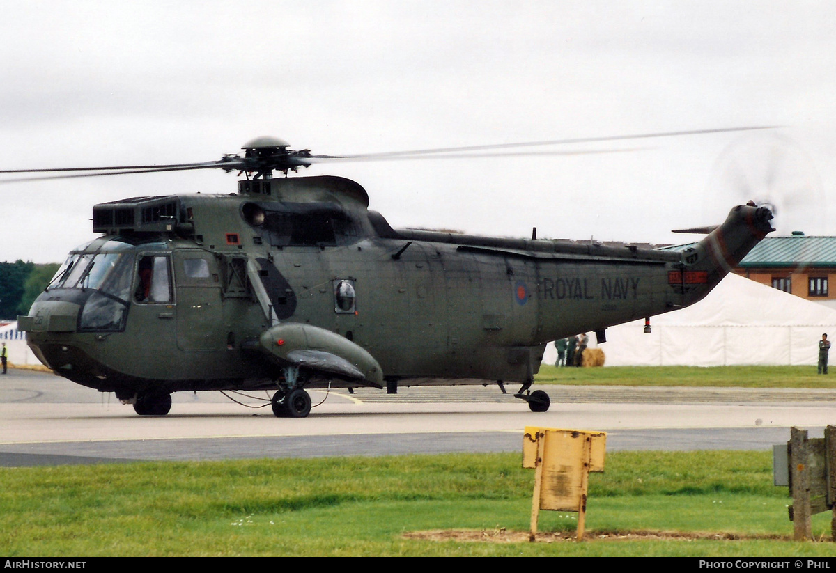 Aircraft Photo of XZ580 | Westland WS-61 Sea King HAS6CR | UK - Navy | AirHistory.net #318906