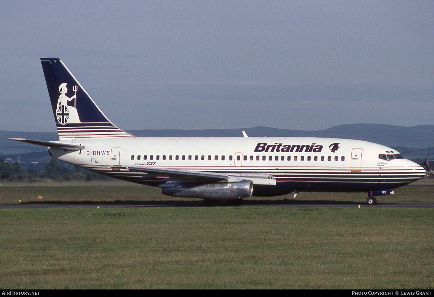 Aircraft Photo of G-BHWE | Boeing 737-204/Adv | Britannia Airways | AirHistory.net #318911
