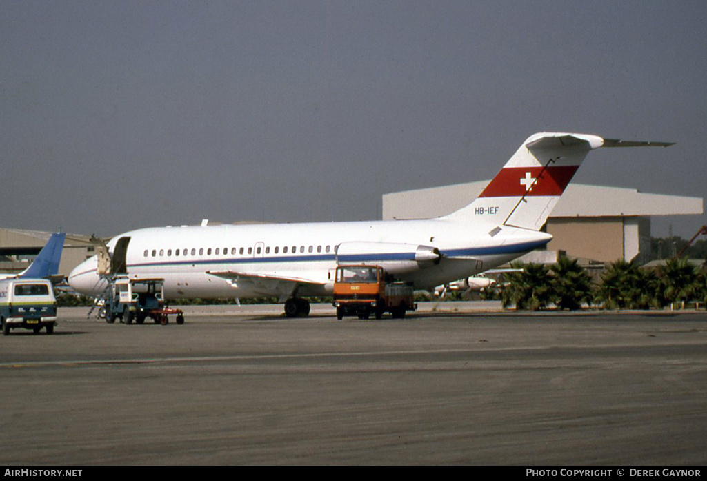 Aircraft Photo of HB-IEF | Douglas DC-9-14 | AirHistory.net #318917