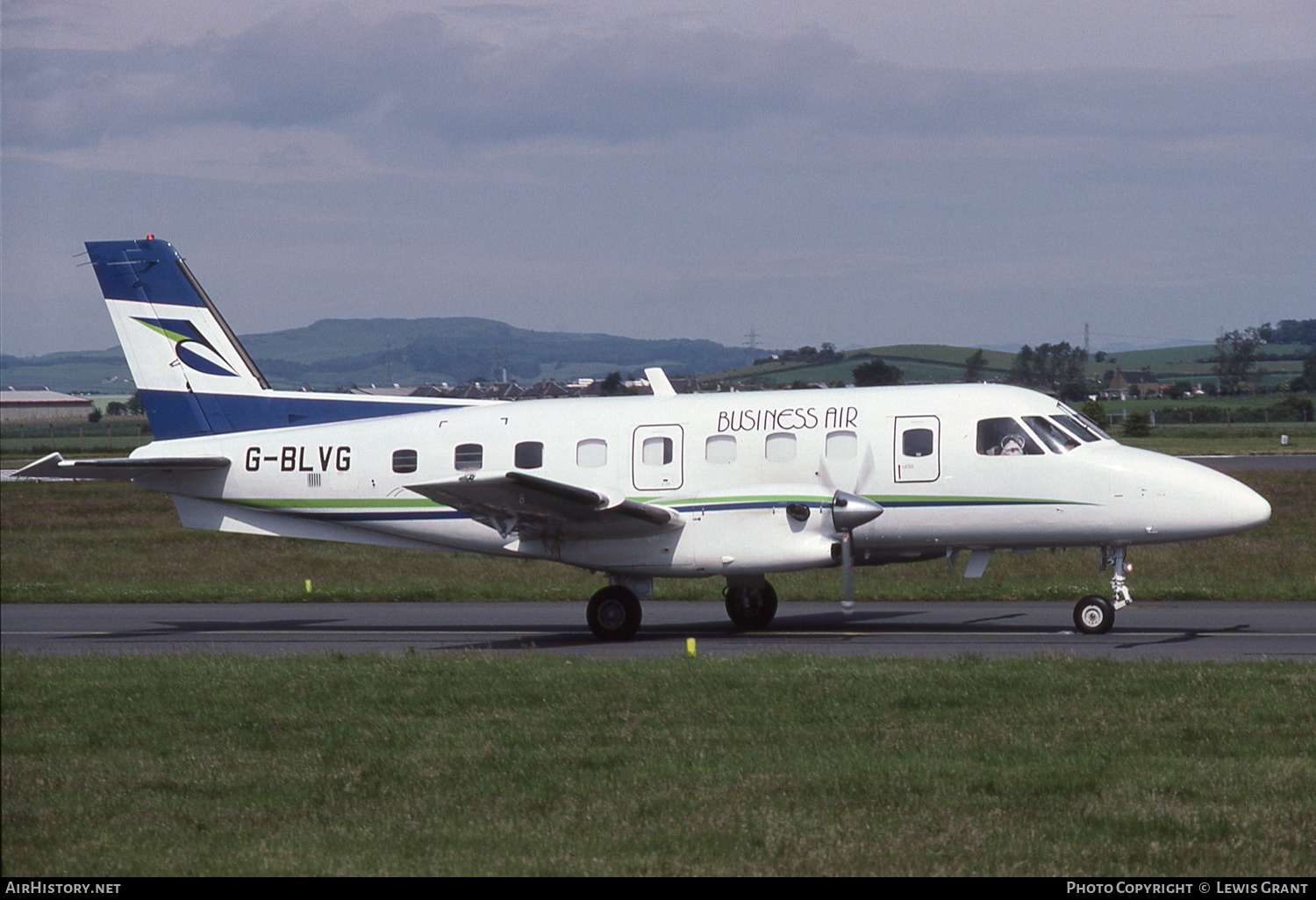Aircraft Photo of G-BLVG | Embraer EMB-110P1 Bandeirante | Business Air | AirHistory.net #318918