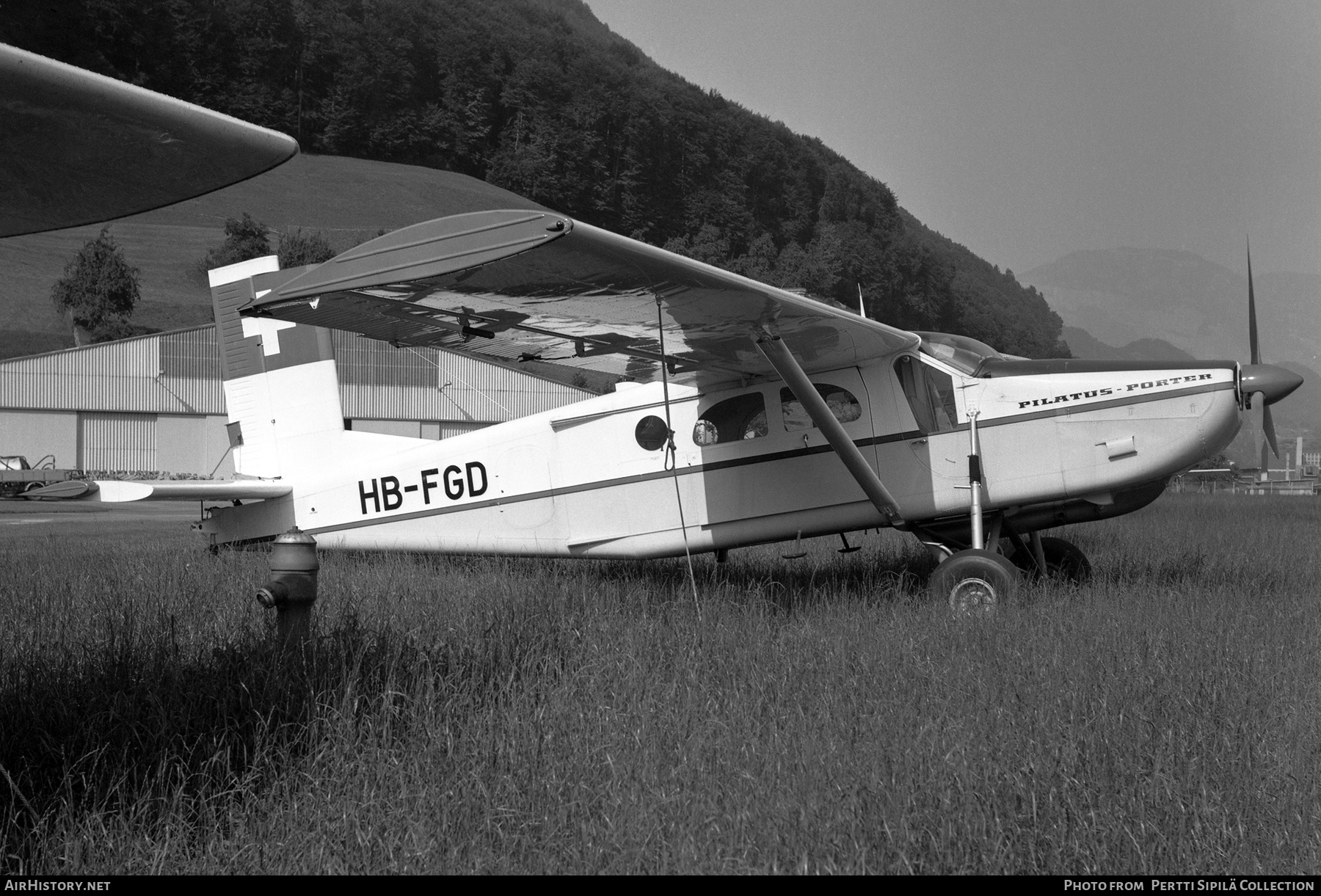 Aircraft Photo of HB-FGD | Pilatus PC-6/340-H2 Porter | AirHistory.net #318925