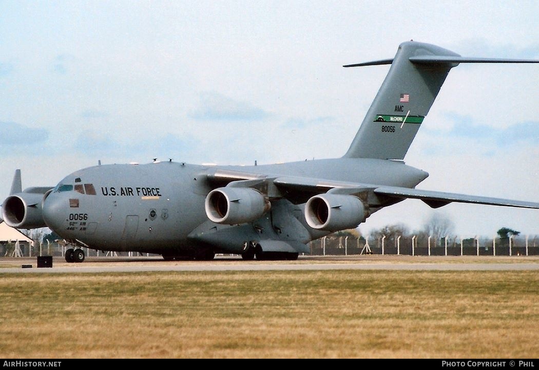 Aircraft Photo of 98-0056 / 80056 | Boeing C-17A Globemaster III | USA - Air Force | AirHistory.net #318953