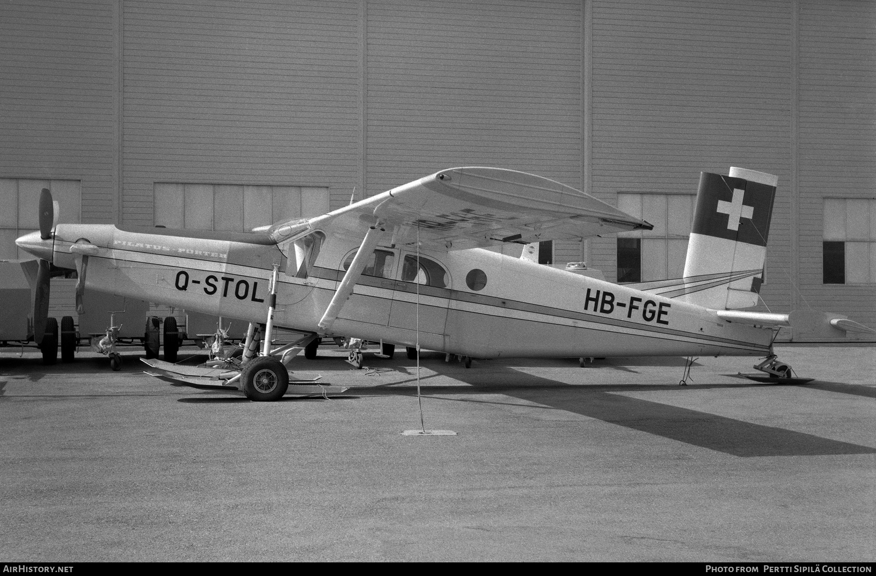 Aircraft Photo of HB-FGE | Pilatus PC-6/B1-H2 Turbo Porter | AirHistory.net #318963