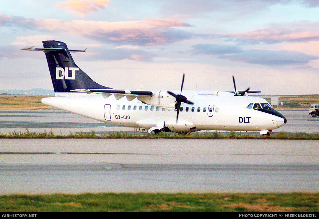 Aircraft Photo of OY-CIG | ATR ATR-42-300 | DLT - Deutsche Luftverkehrsgesellschaft | AirHistory.net #318968