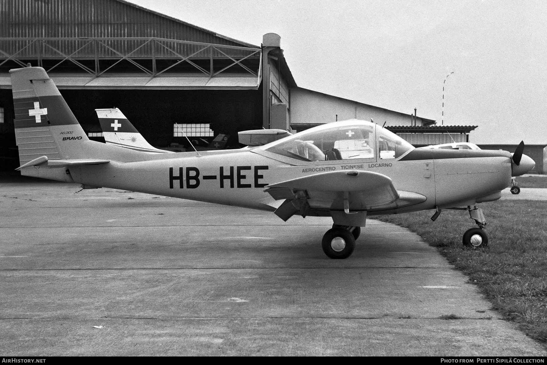 Aircraft Photo of HB-HEE | FFA AS-202 Bravo | Aerocentro Ticinese | AirHistory.net #318981