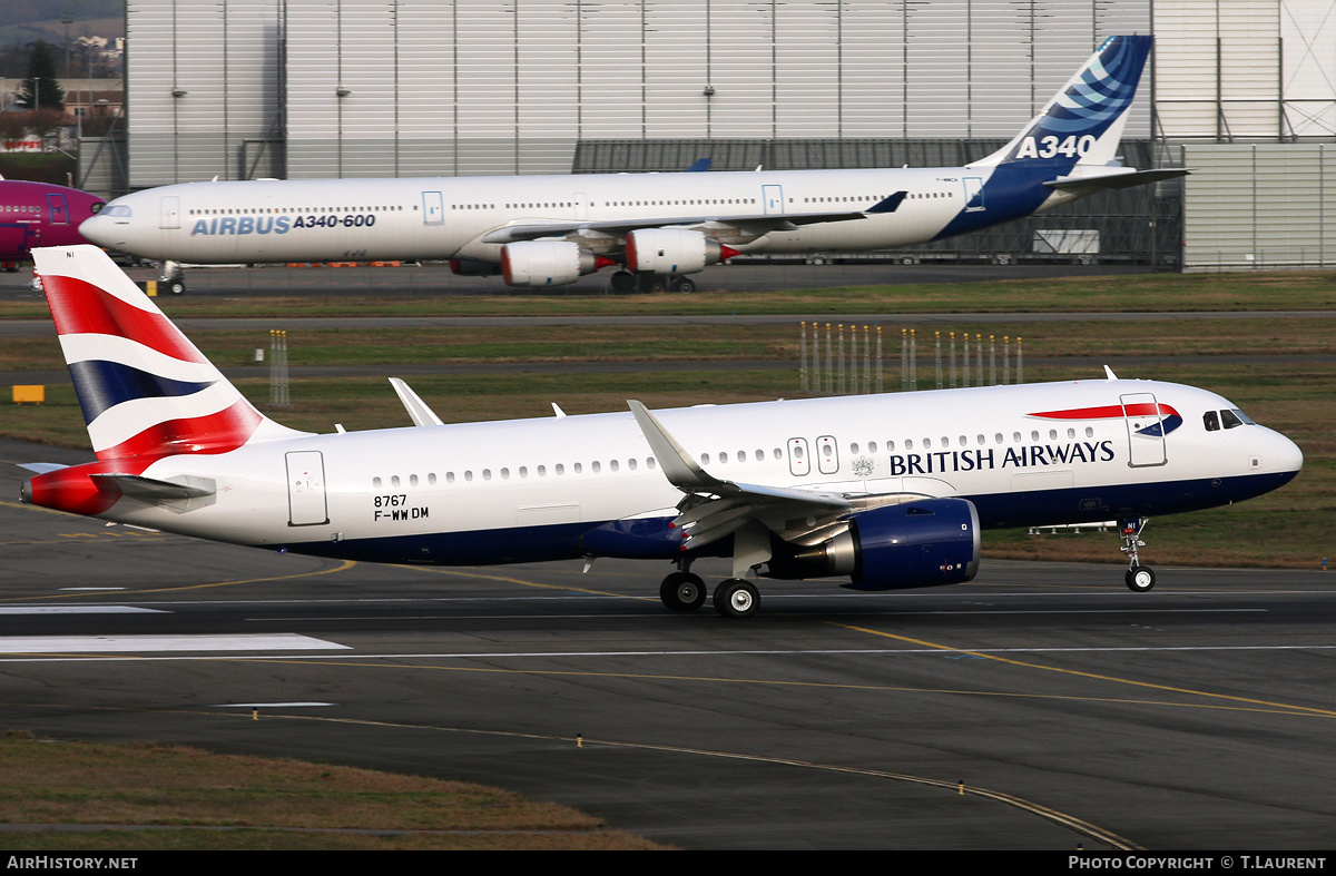 Aircraft Photo of F-WWDM | Airbus A320-251N | British Airways | AirHistory.net #318989